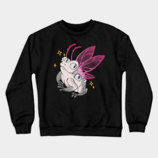 cryptid fairy frog Crewneck Sweatshirt